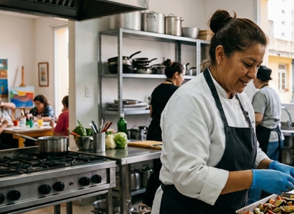 Ayudante de Cocina para Pizzería y Rotisería