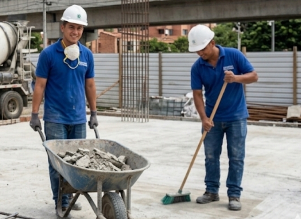 Ayudantes de Obra para Proyectos de Edificación e Infraestructura Civil