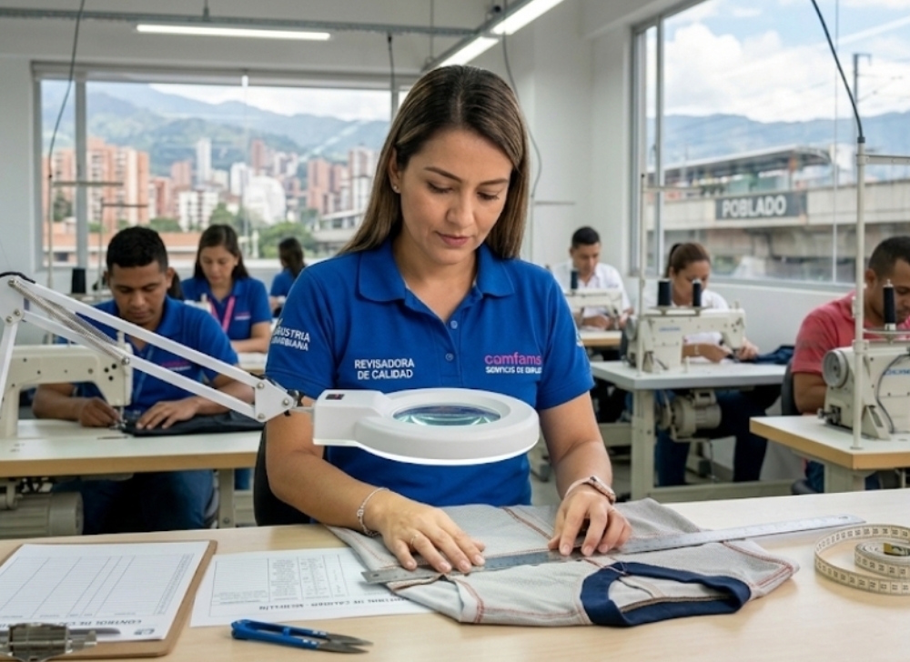 Especialista en Control de Calidad Revisión de Diseño y Confección Textil