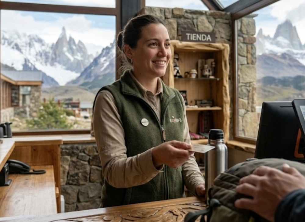 GEO (Garzón, Barra o Recepción) para Lodge de Exploración