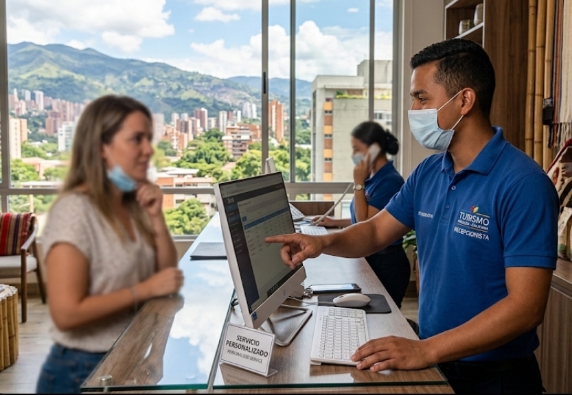 Recepcionista para el Sector Hotelero y de Servicios Turísticos